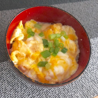 【材料３つ】ふわふわ卵丼